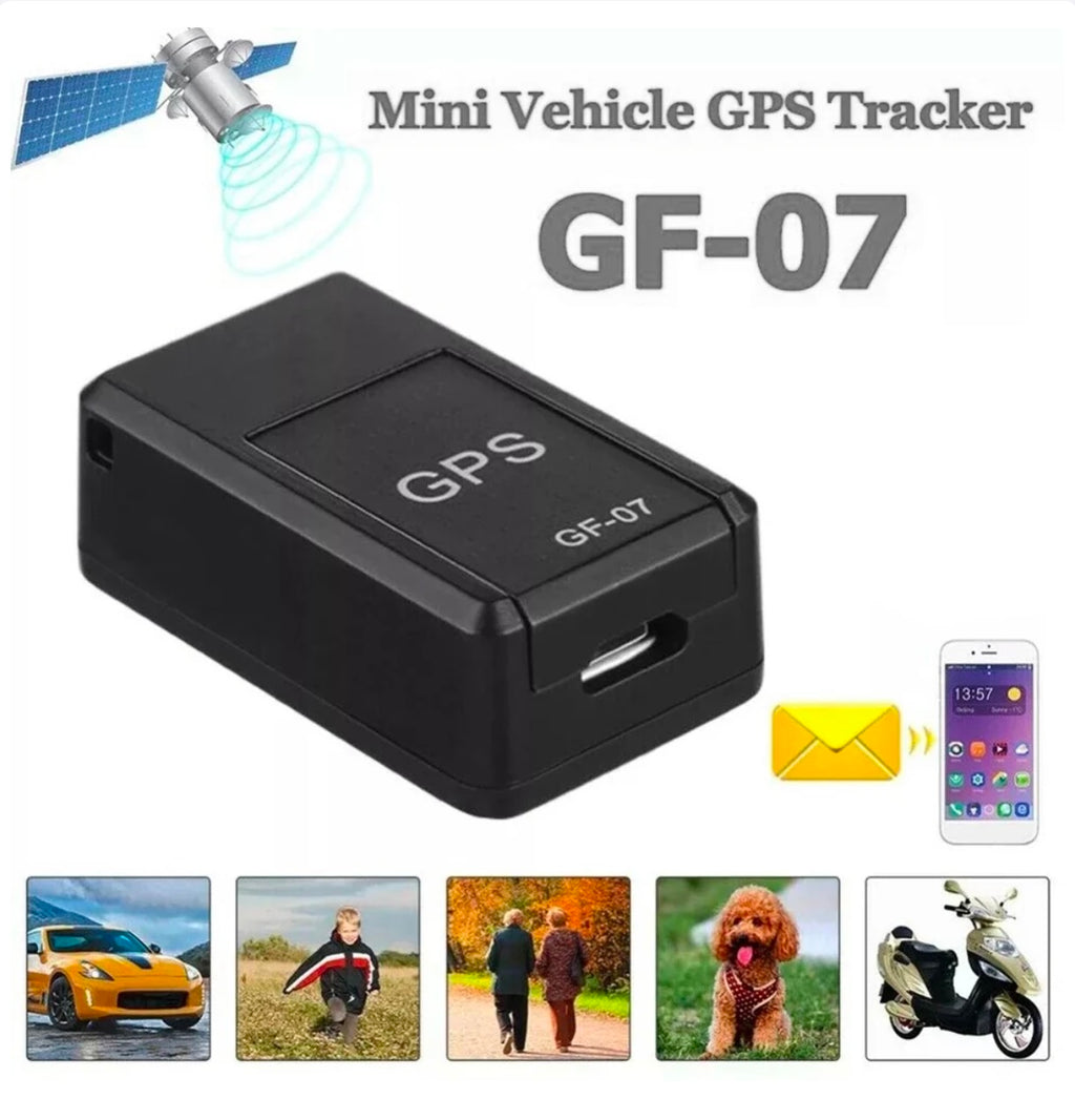 GF-07 Mini GPS Tracker for Cars, Bikes & Personal Safety
