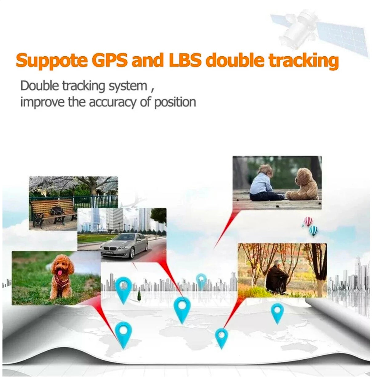 GF-07 Mini GPS Tracker for Cars, Bikes & Personal Safety