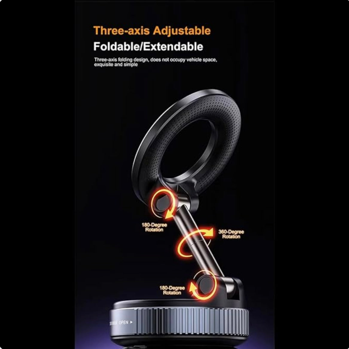 MagSnap™ 360° Foldable Magnetic Phone Holder & Stand